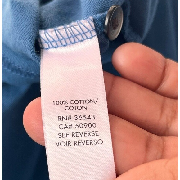 Calvin Klein Slim Fit Coupe Polo Shirt Button Short Sleeves Size SMALL S/P - Picture 6 of 7